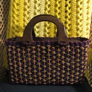 Beautiful woven purse